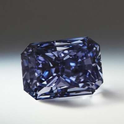 美国钻石商 Optimum Diamonds 的稀有钻石收藏「Argyle Liberté」紫钻 重0.91ct，使用雷迪恩切割，达到 Fancy Deep Gray-Violet 色级，净度为 SI2