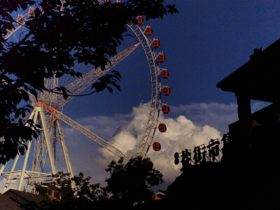 摩天輪，夏日