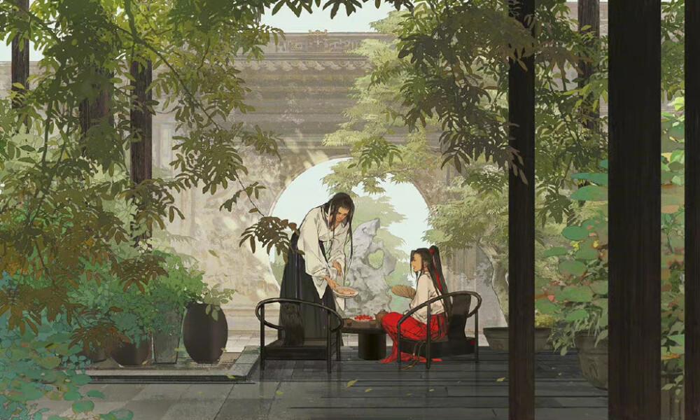 画师：伊吹鸡腿子｜饼饼大战贰狗叽.
画师作品版权归画师所有，本文仅为壁纸分享，如有侵权，联系删除！