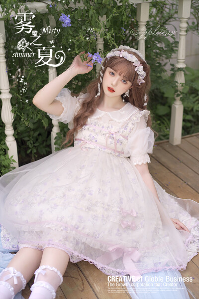 巴朵妮家的雾之夏姐妹们都冲了没？超级温柔的碎花jsk，前三天预约还送官配kc，这就很香呀！！