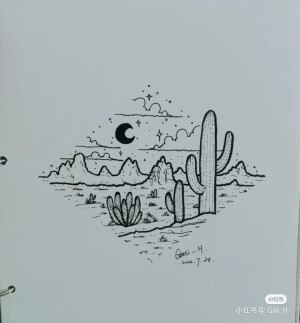 黑白画