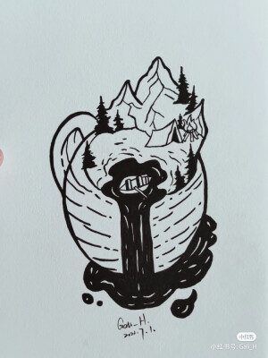 黑白画