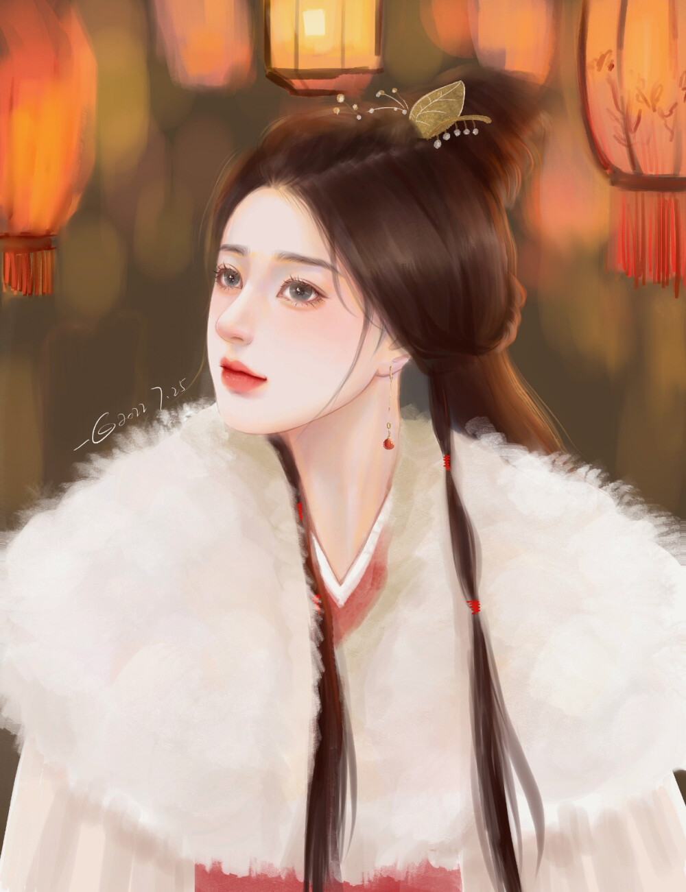 手绘头像
画师:画师一白