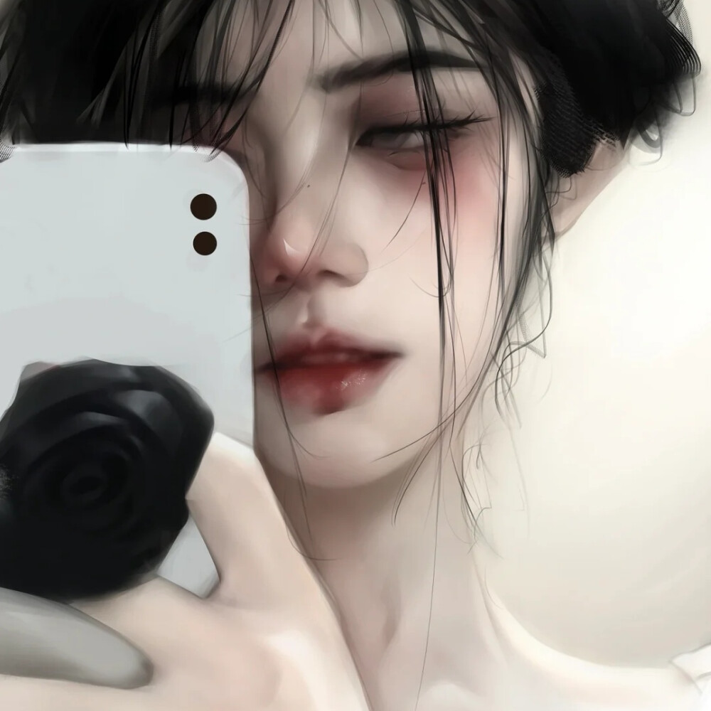 手绘女头/画师：不搭