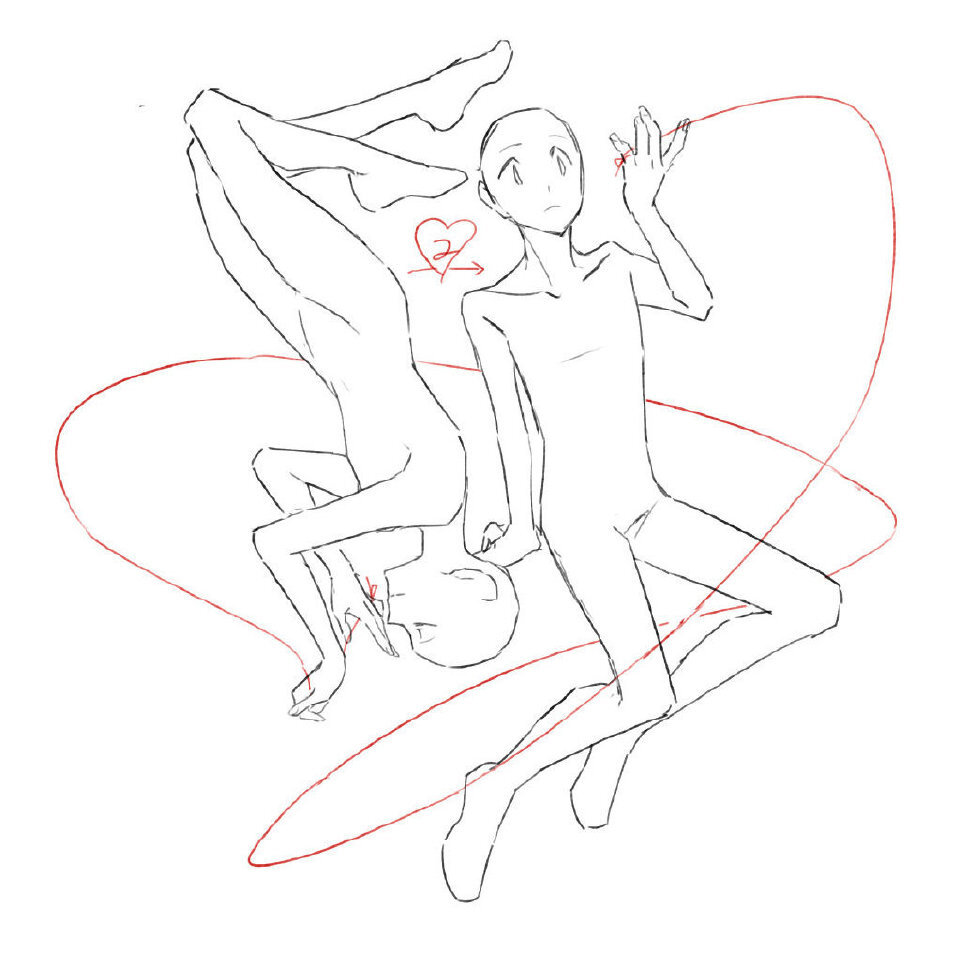 人体动态素材 动漫