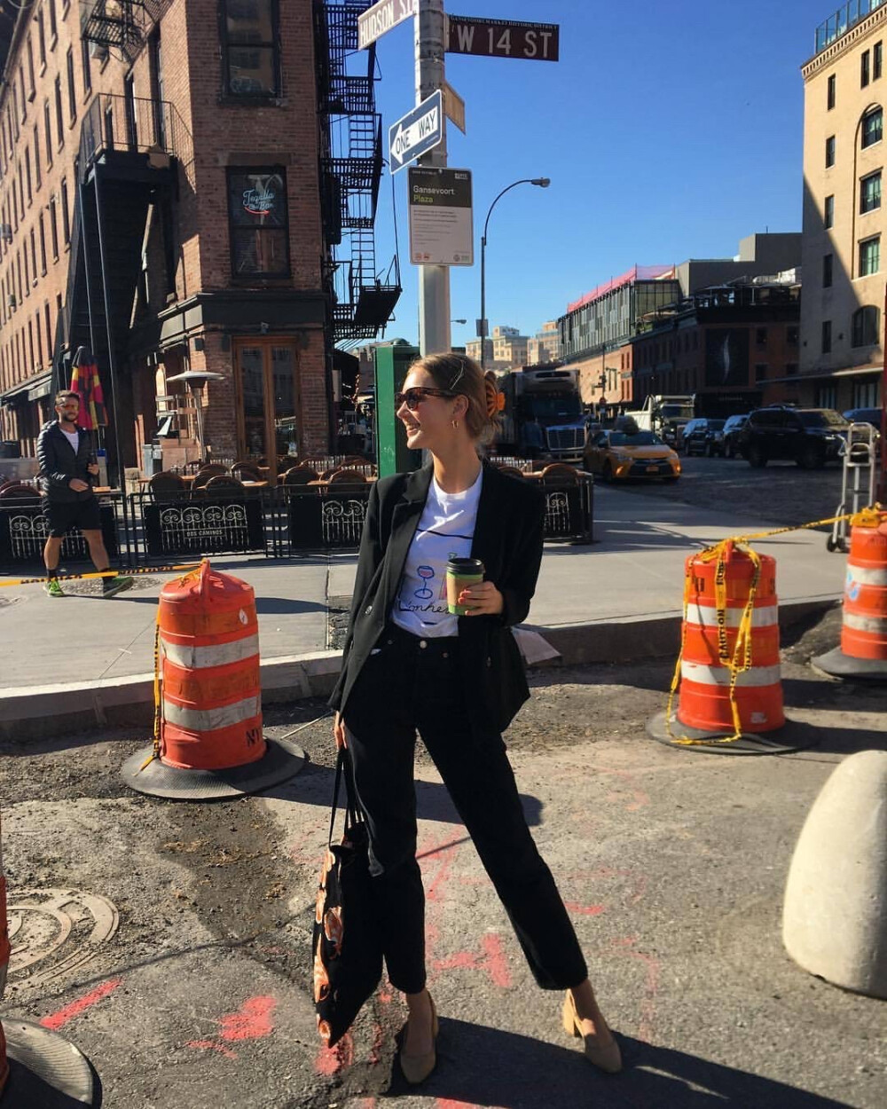 欧美街拍 模特街拍 street style