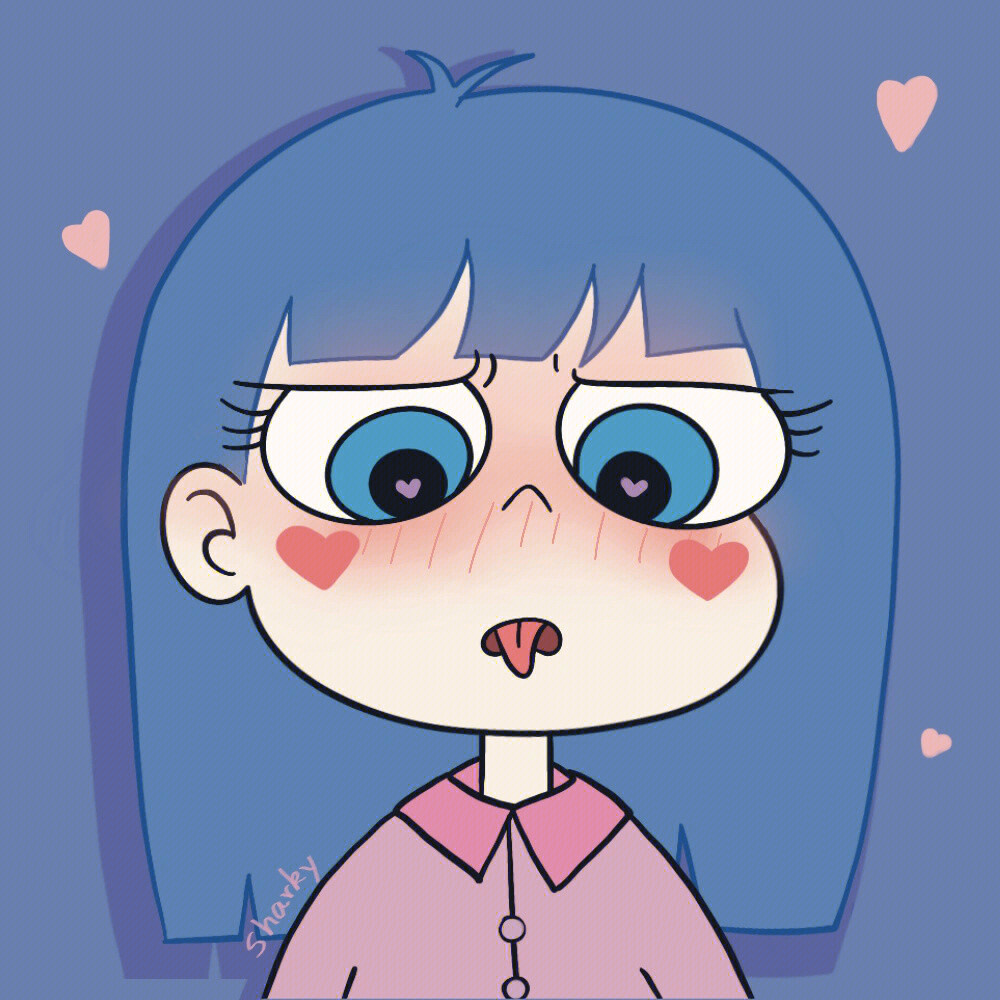 “希望你也快乐”
女生头像｜优质女头｜动漫头像
画师:【sharky-鱼酱】