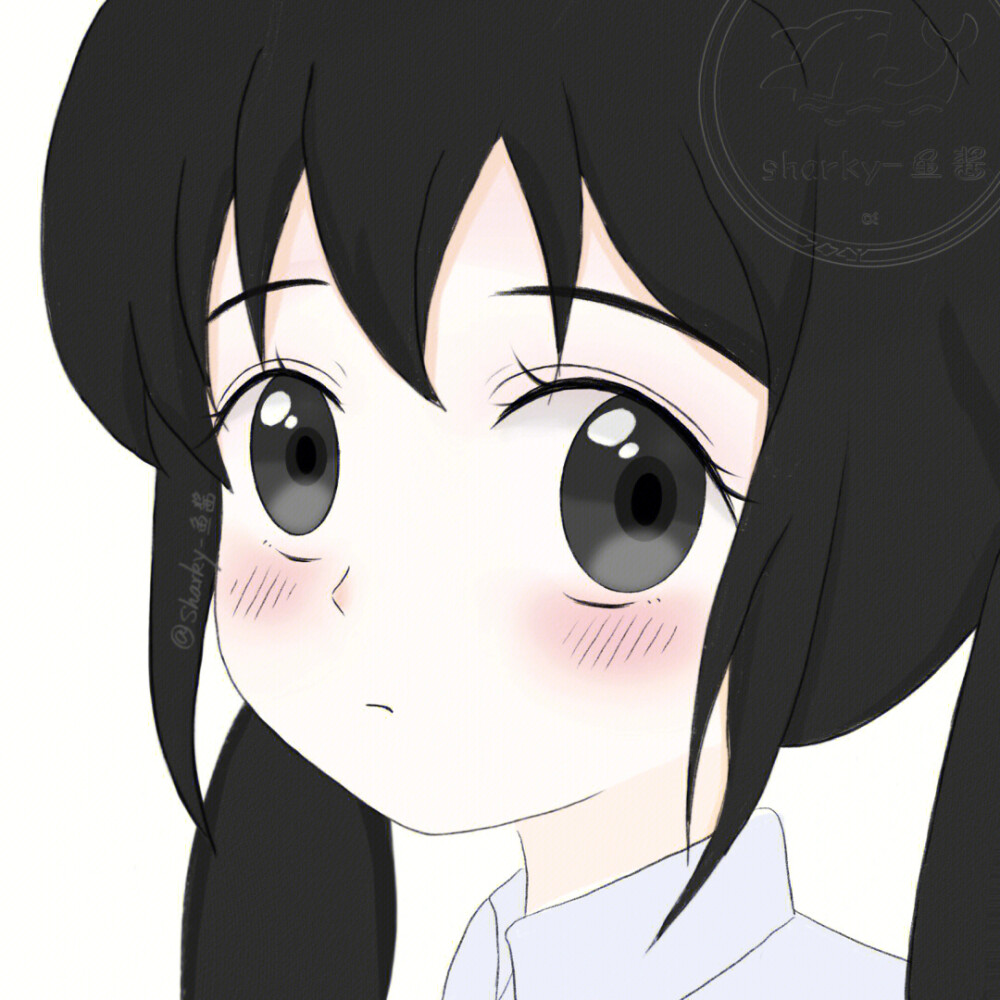 “希望你也快乐”
女生头像｜优质女头｜动漫头像
画师:【sharky-鱼酱】