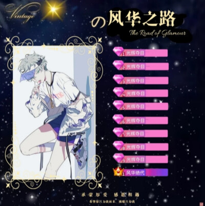 冠名卡半成品，作图不易禁止盗图商用看见了必追究