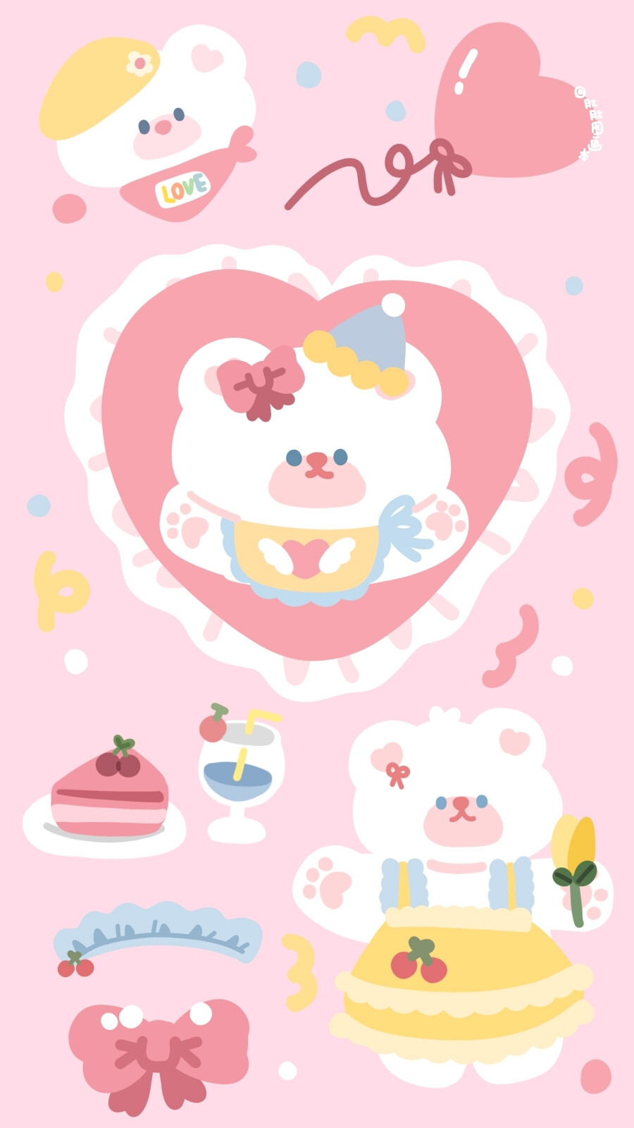 可爱壁纸
画师:肚肚图画本