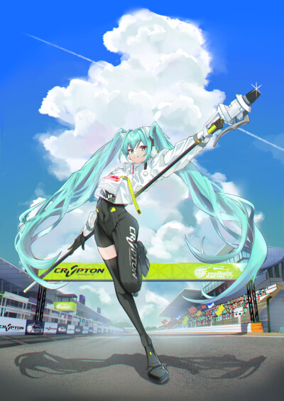 初音未miku 赛车未来2022 赛车miku
动漫女头｜动漫壁纸