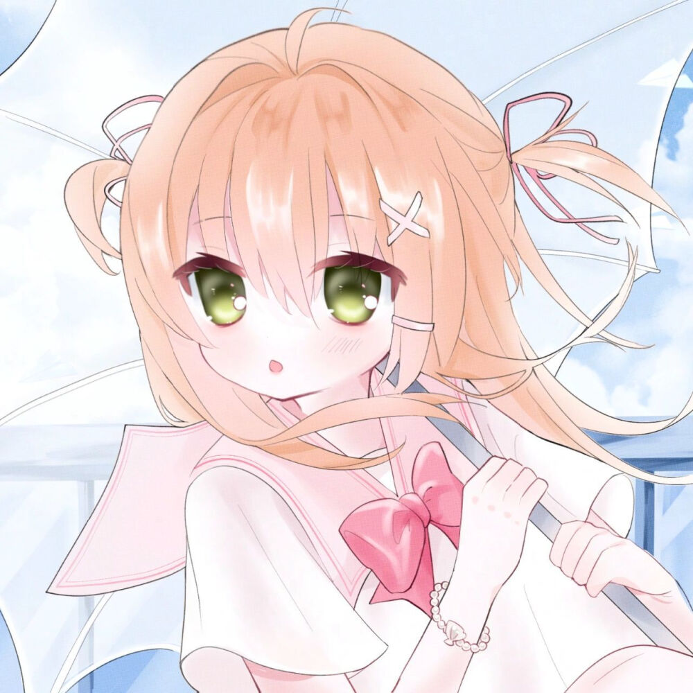 你的世界 你是主角 你不普通. 女生头像,闺蜜头像