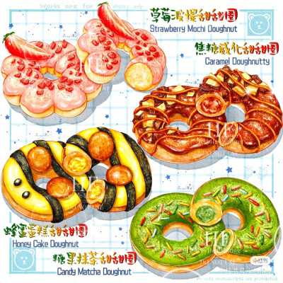 美食插画