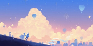 “如果尚有余力 就去相信美好的东西”

治愈｜插画｜治愈插画
画师:【我的宗介】