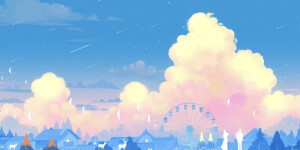 “如果尚有余力 就去相信美好的东西”

治愈｜插画｜治愈插画
画师:【我的宗介】