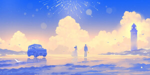 “如果尚有余力 就去相信美好的东西”

治愈｜插画｜治愈插画
画师:【我的宗介】