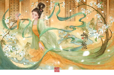绘师:啊呜插画