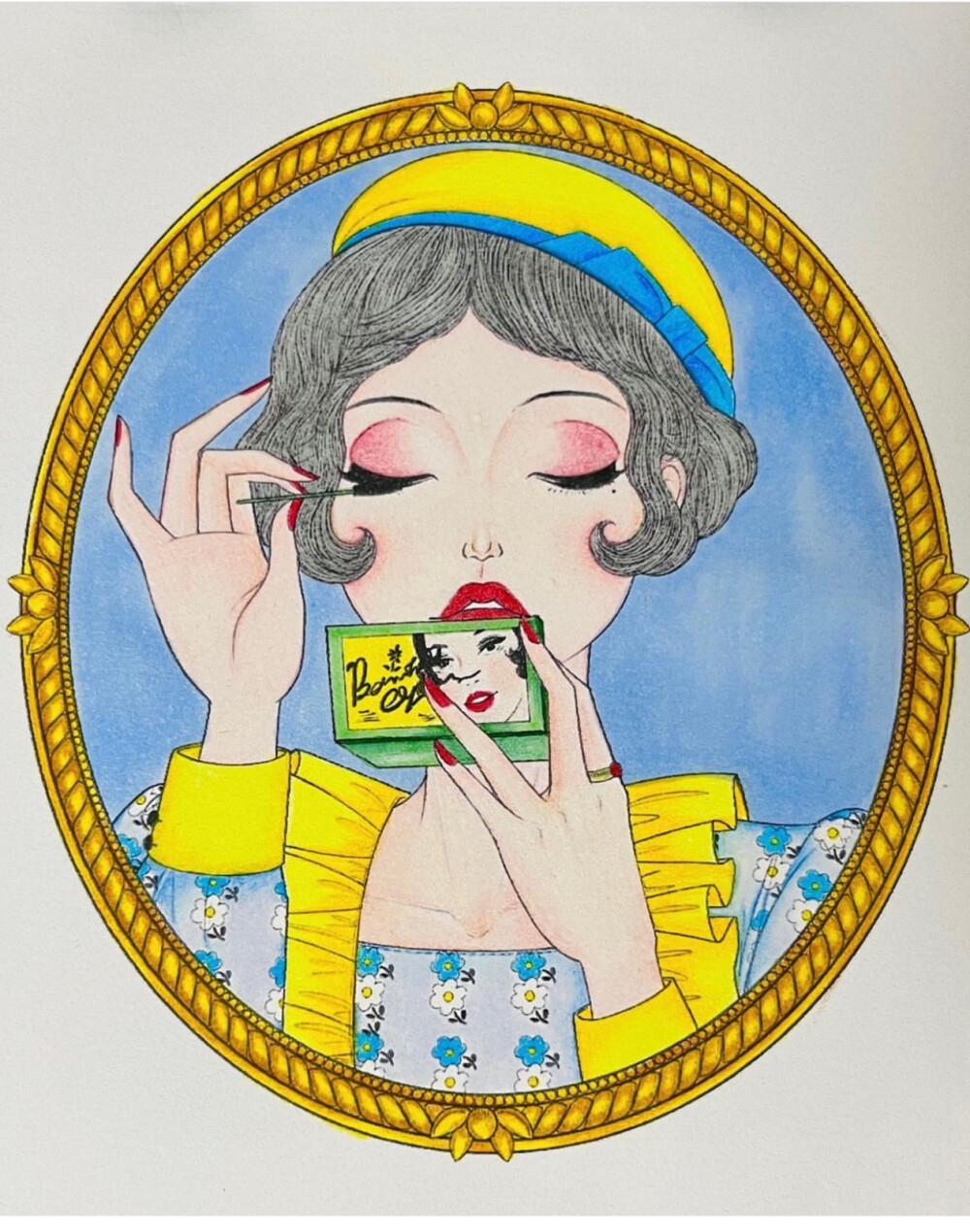 涂色