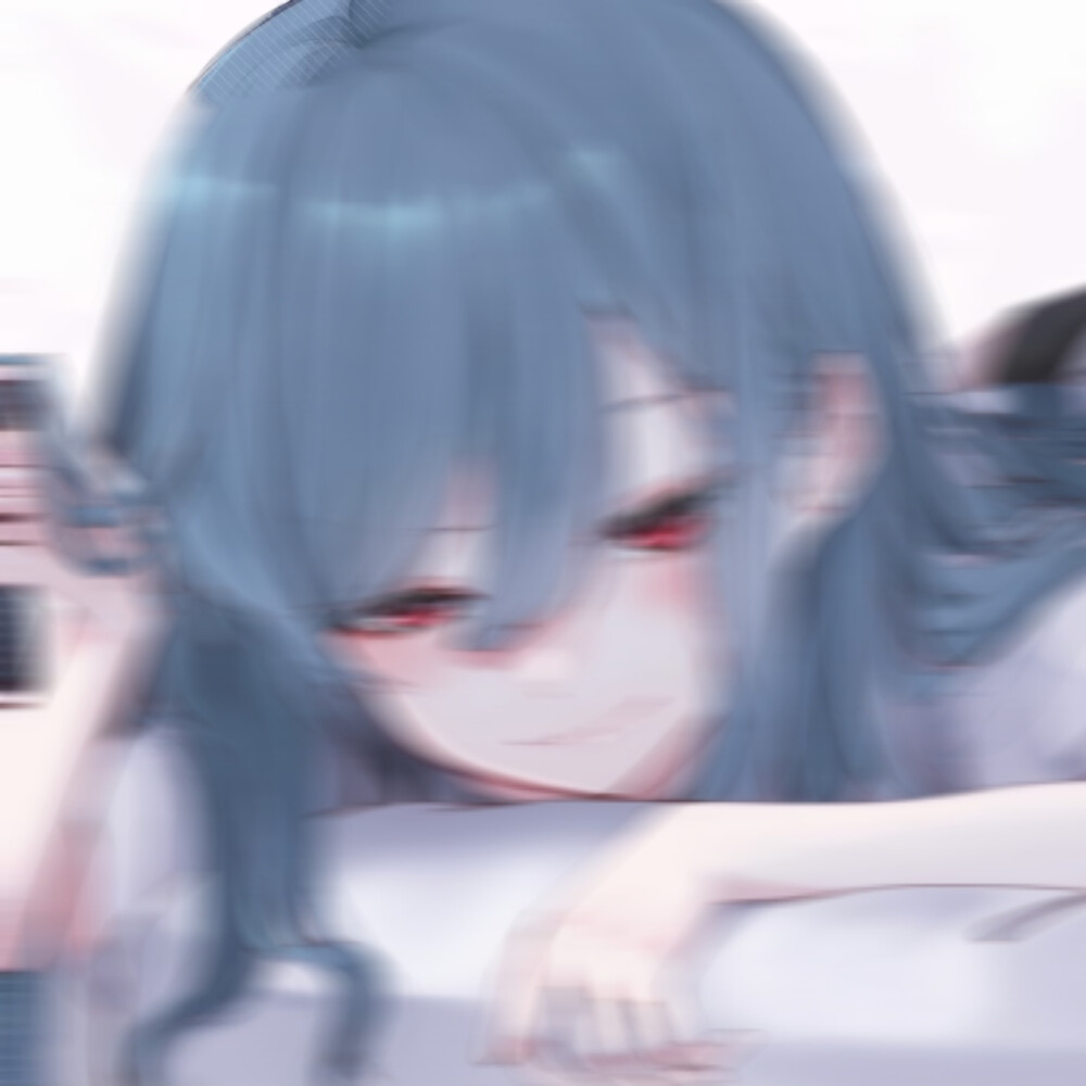 模糊动漫头像