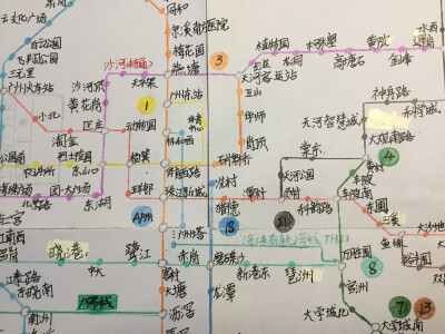 因为时间关系，广州地铁2022年线路图暂时鸽着，预计8月4日发布全部