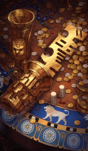 吉尔伽美什 Caster 英雄王03 EA·对人宝具 ~ 黄金之都·王之财宝