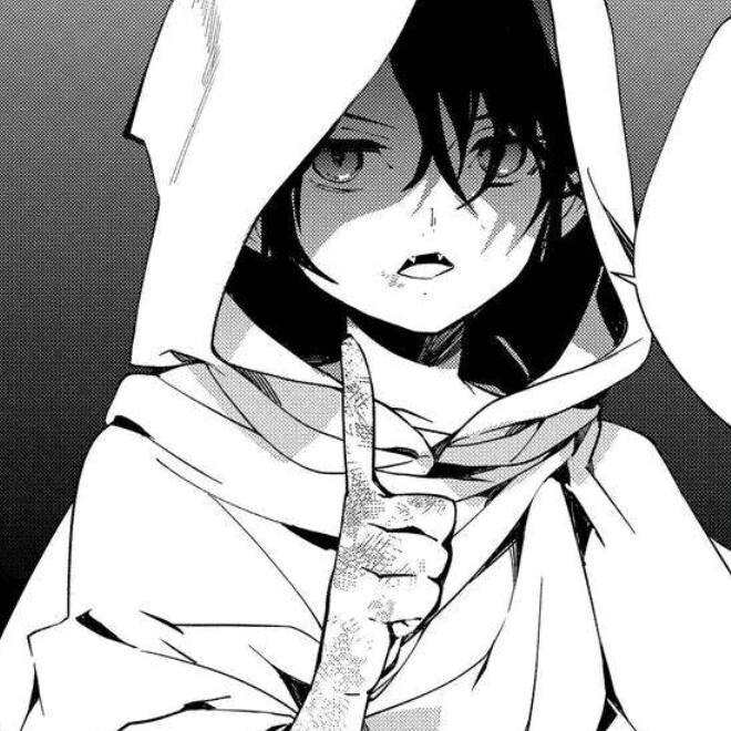 终结的炽天使黑白