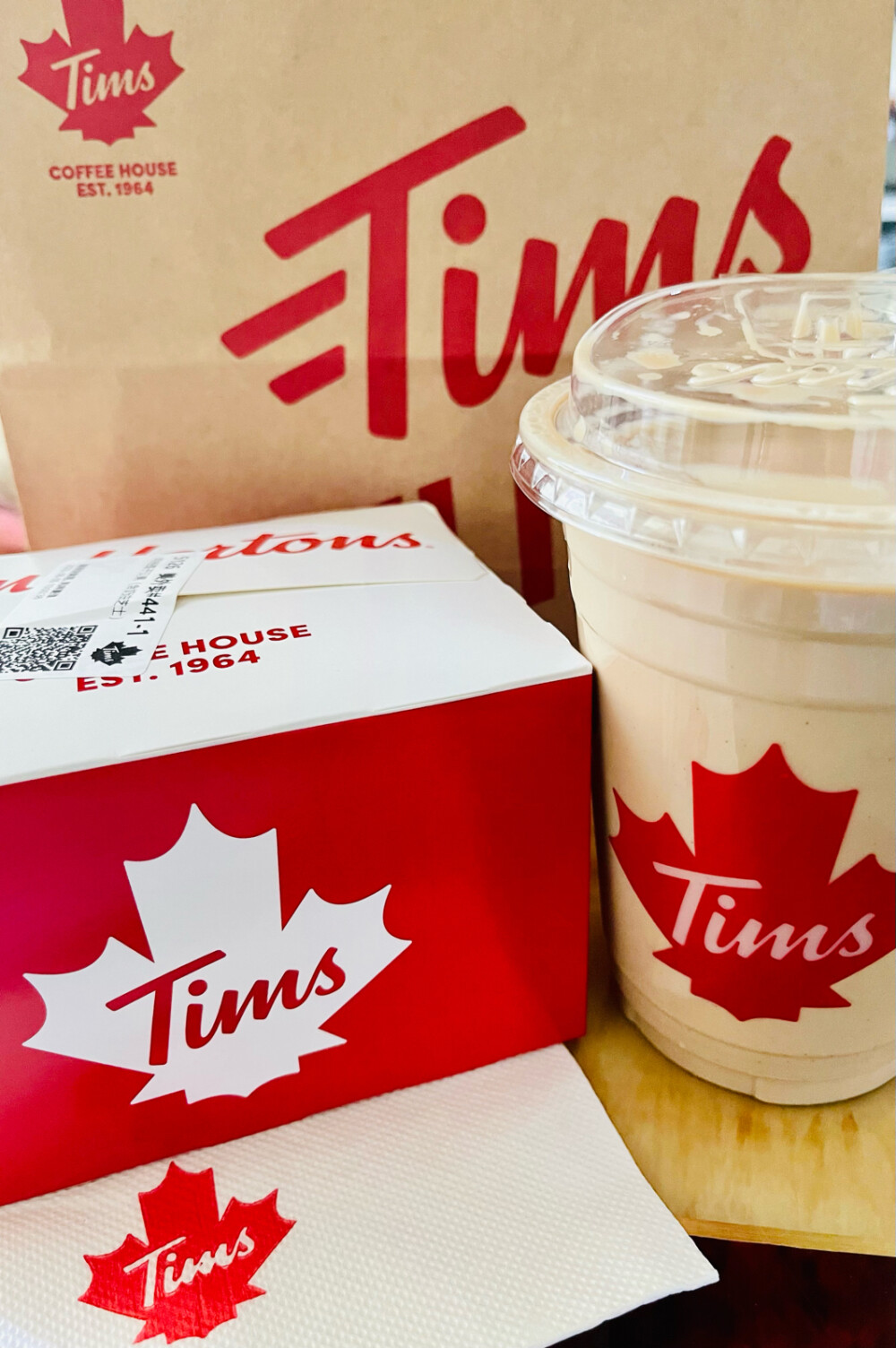 Tims （肉桂提子贝果）