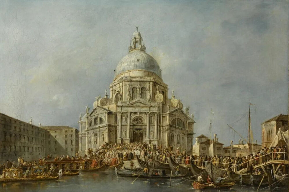 《圣母安康大教堂》 1766-1770 / Francesco Guardi