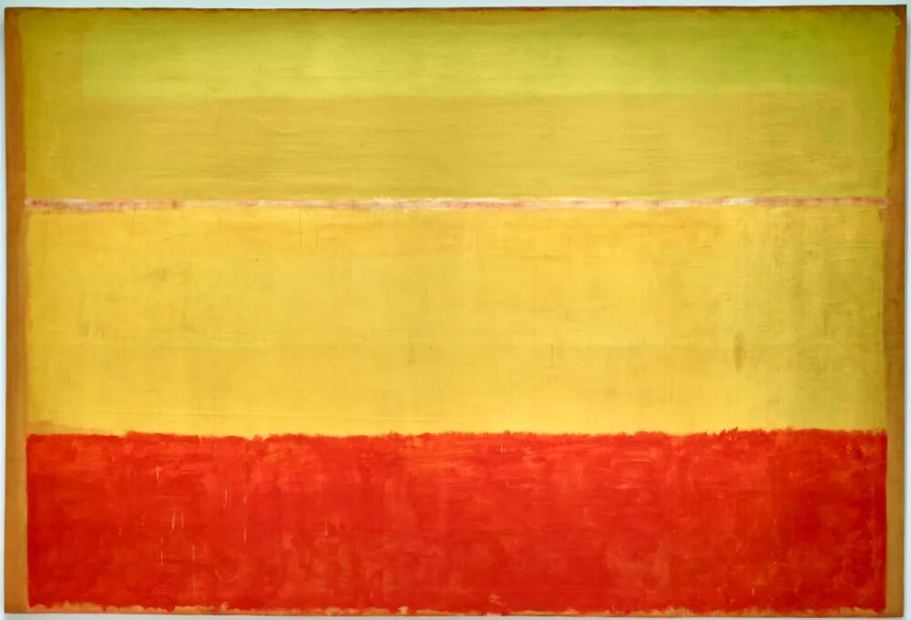 马克·罗斯科(mark rothko《无题(untitled,布面油画,299.5×442.