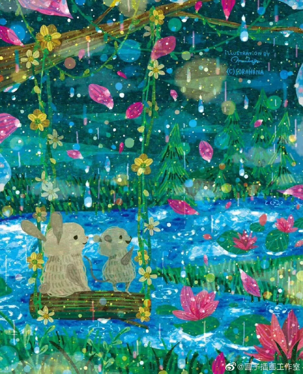 森林里的仲夏夜（semidarksorahana）