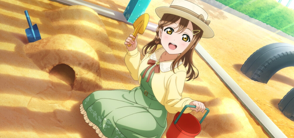 sr「一起堆沙堡的啦*国木田花丸」