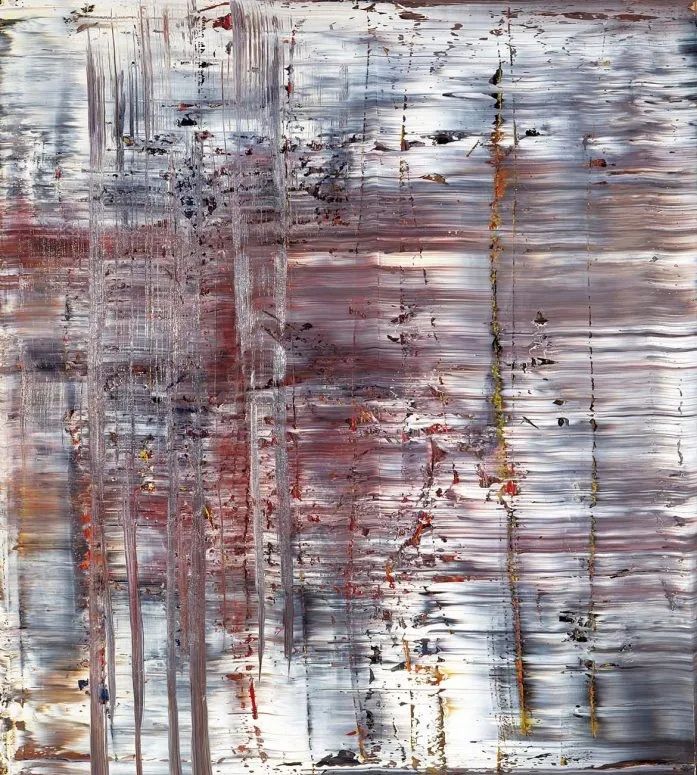 格哈德·里希特《Abstract painting (722-3)》，布面油画，200×180cm，1990年