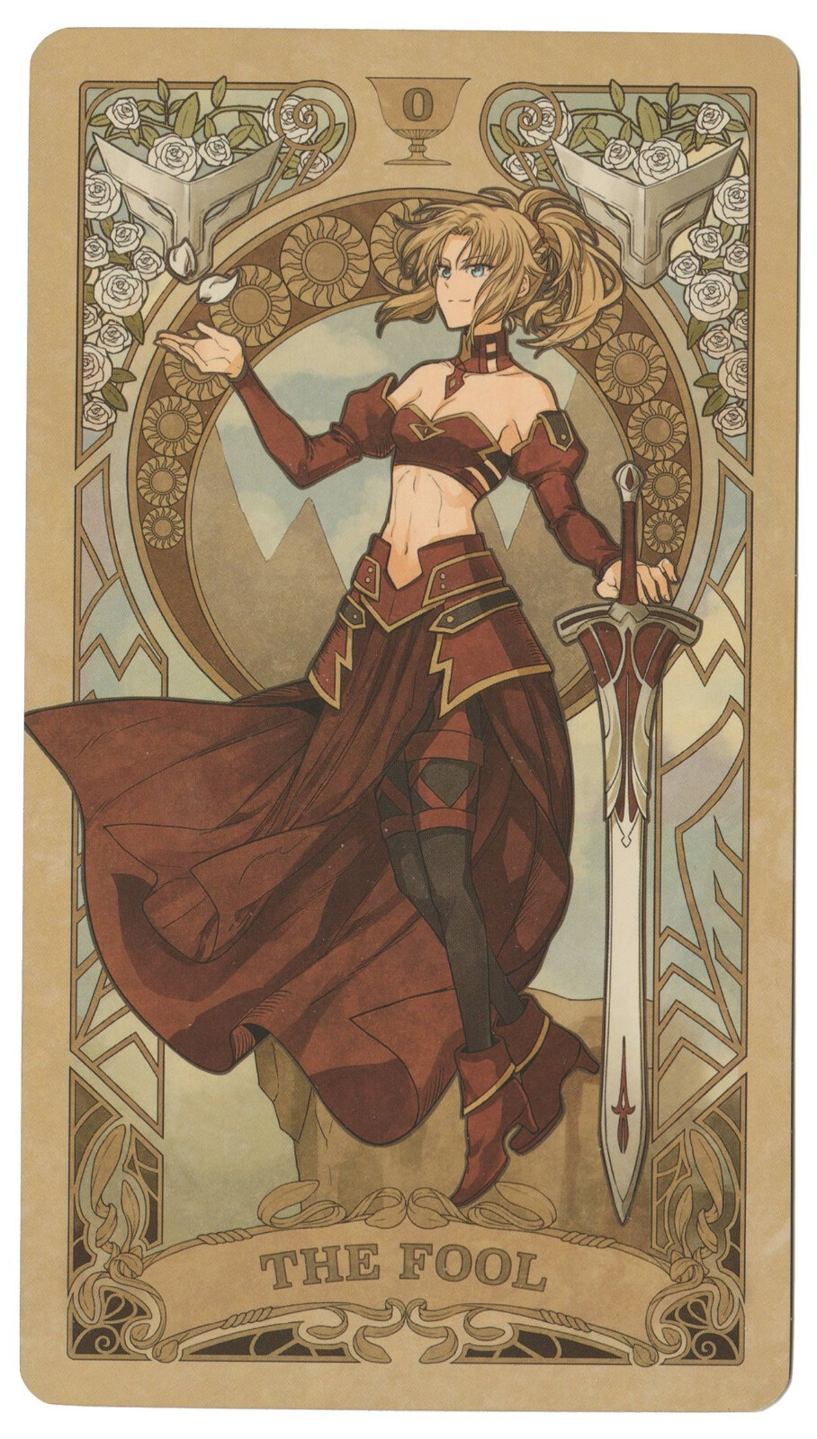 莫德雷德 saber 反叛的骑士01 对人(自身)宝具 ~ "隐藏不贞的头盔"