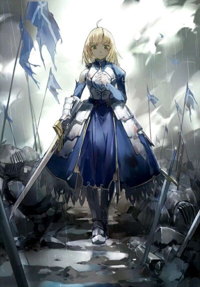 阿尔托利亚·潘德拉贡 saber 骑士王03 EX·对城宝具～Excalibur·誓约胜利之剑