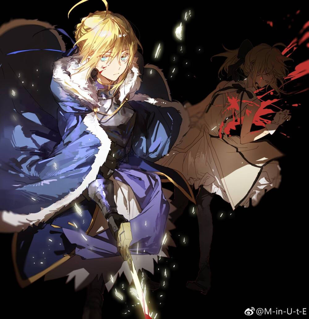 阿尔托利亚·潘德拉贡 saber 骑士王03 EX·对城宝具～Excalibur·誓约胜利之剑