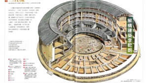 李乾朗，中国台湾台北人，台湾文化大学建筑系副教授、台湾传统建筑研究者、古迹修护研究者、画家。自2005年起着手绘图，以解剖图法展现中国建筑史经典建筑，包括年代古老、构造艰深、造型优美、融合文化、空间奇特、呈现中国文化特质的各种建筑，涵盖木构殿宇、楼阁、塔、城门、石窟、桥、民居等。