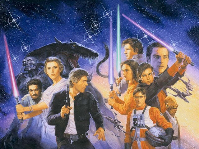 星球大战：新绝地武士团
Star Wars:The New Jedi Order
日版封面艺术图