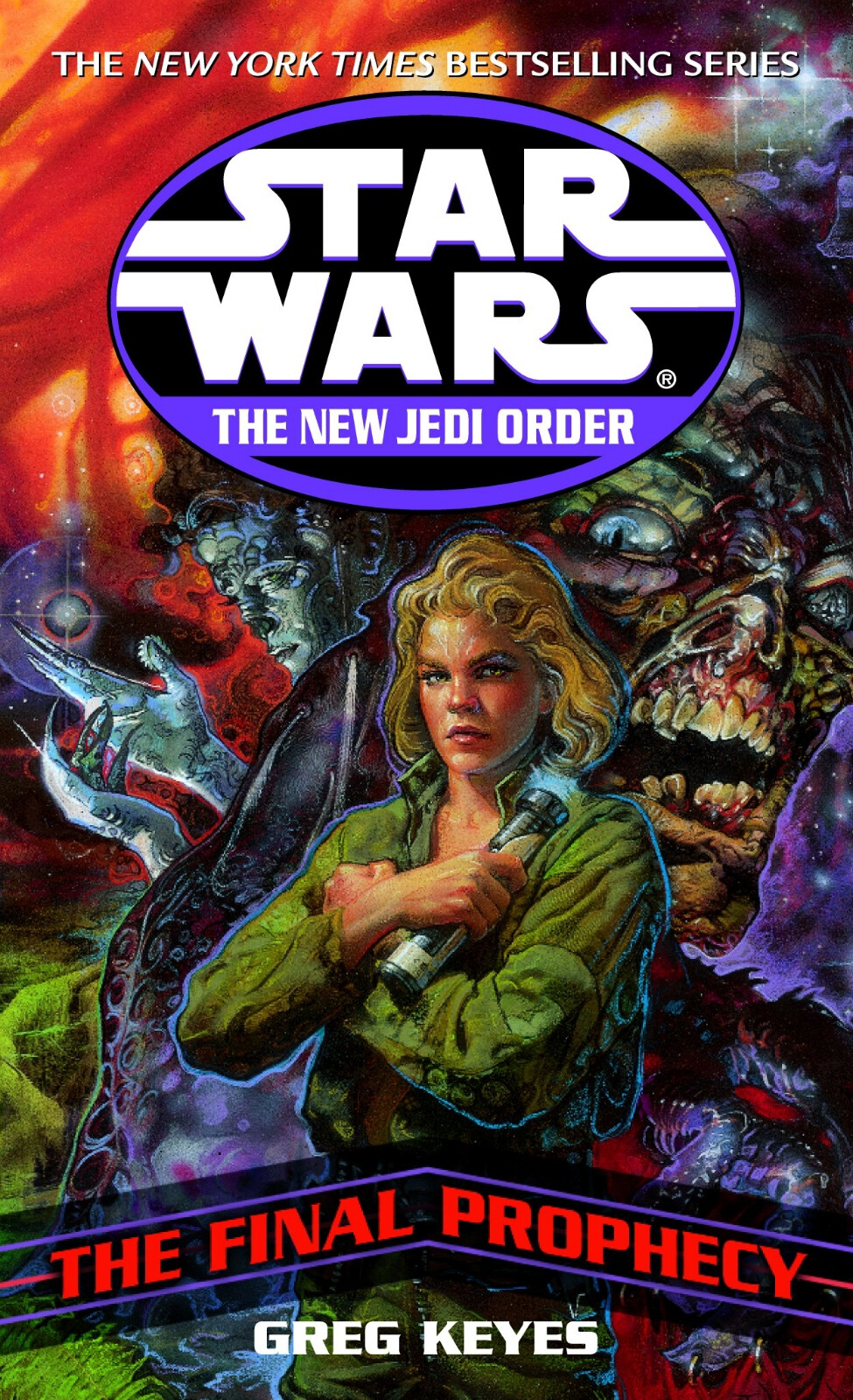 星球大战：新绝地武士团
Star Wars:The New Jedi Order
欧美版封面