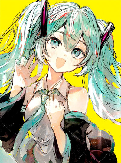 初音未来
画师：今宮ぴの子