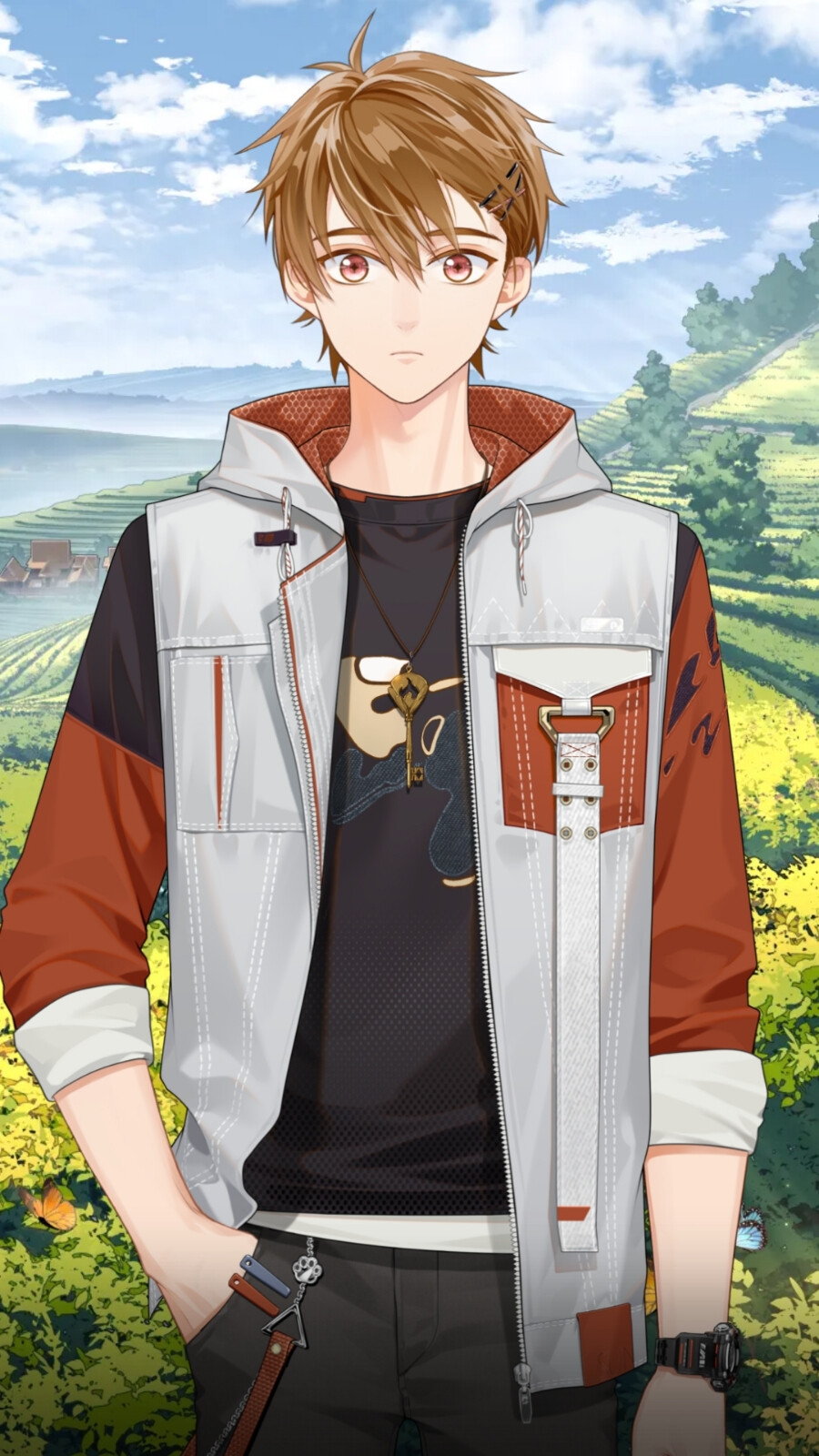 《未定事件簿》夏彦 图源《未定事件簿》:「煦风恋旅·下·夏彦」活动