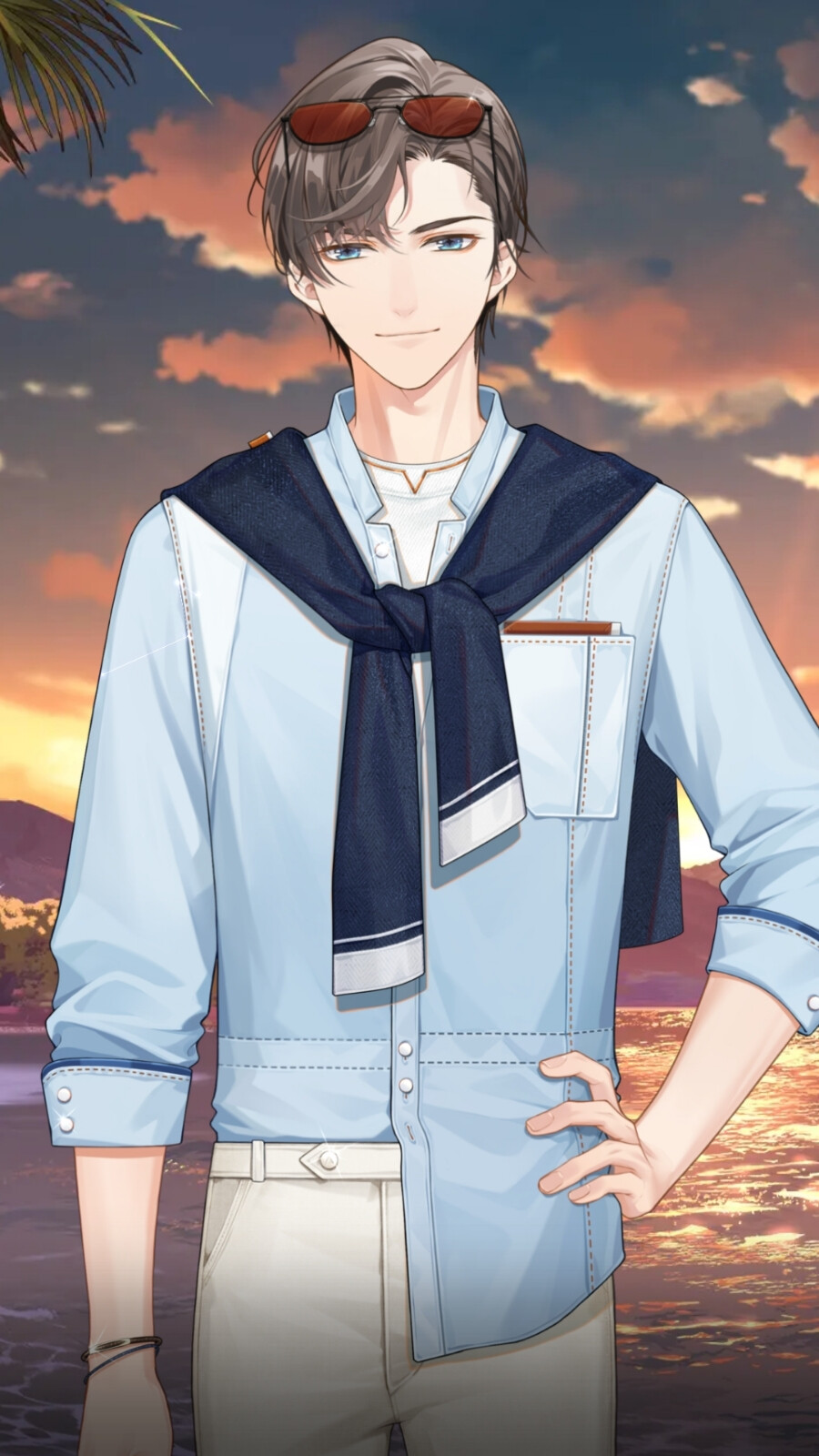 《未定事件簿》左然 图源《未定事件簿》:「煦风恋旅·下·左然」活动