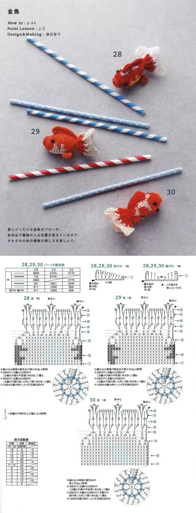 钩针小金鱼