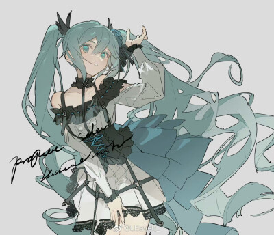 miku 画师LEavelt