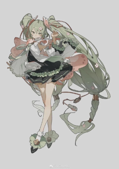 miku 画师LEavelt