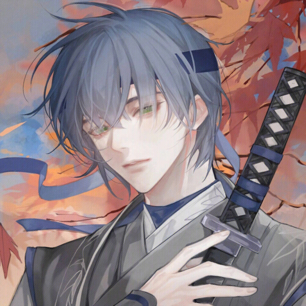 动漫男头 图源网络 侵权删