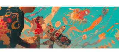 清美毕展《旧里寄怀》@丁丁框 