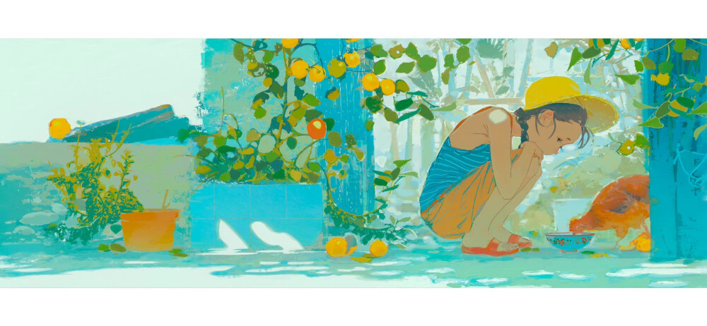 清美毕展《旧里寄怀》@丁丁框 