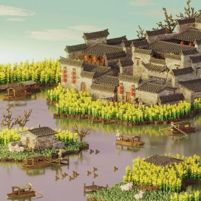 动漫风景美图，高清图片。