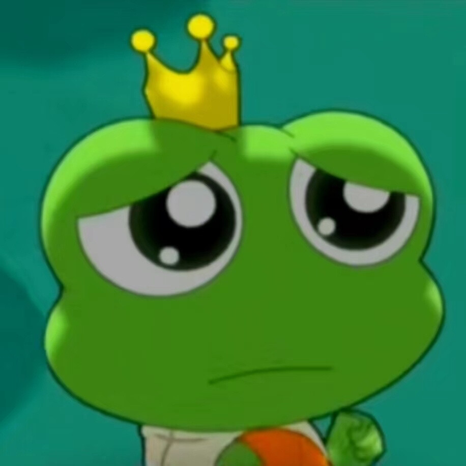 青蛙王子头像图片