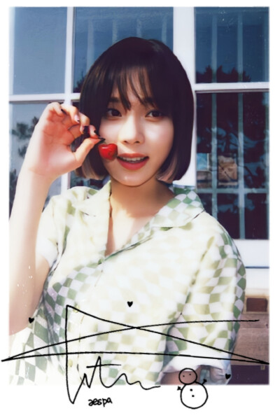 金玟庭 自制 拍立得风